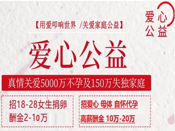 曲沃捐卵助孕生子 爱心志愿者招募